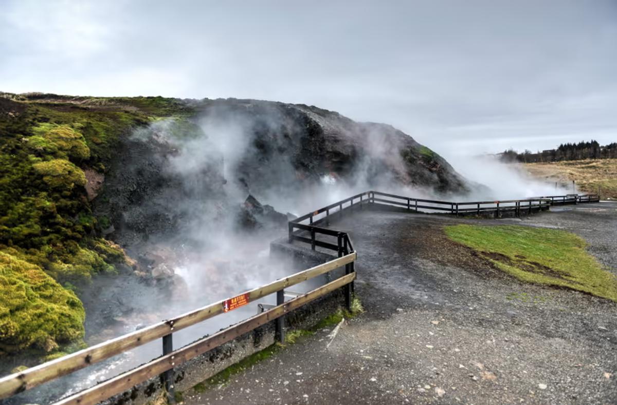Deildartunguhver in west-iceland