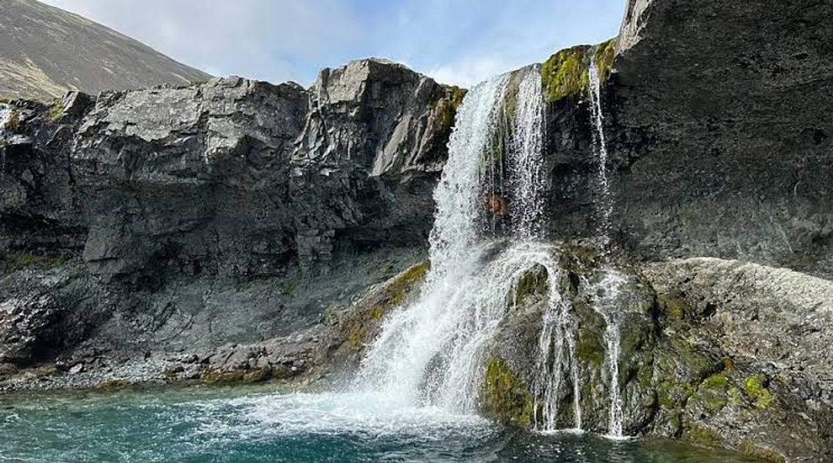 Skútafoss in east-iceland