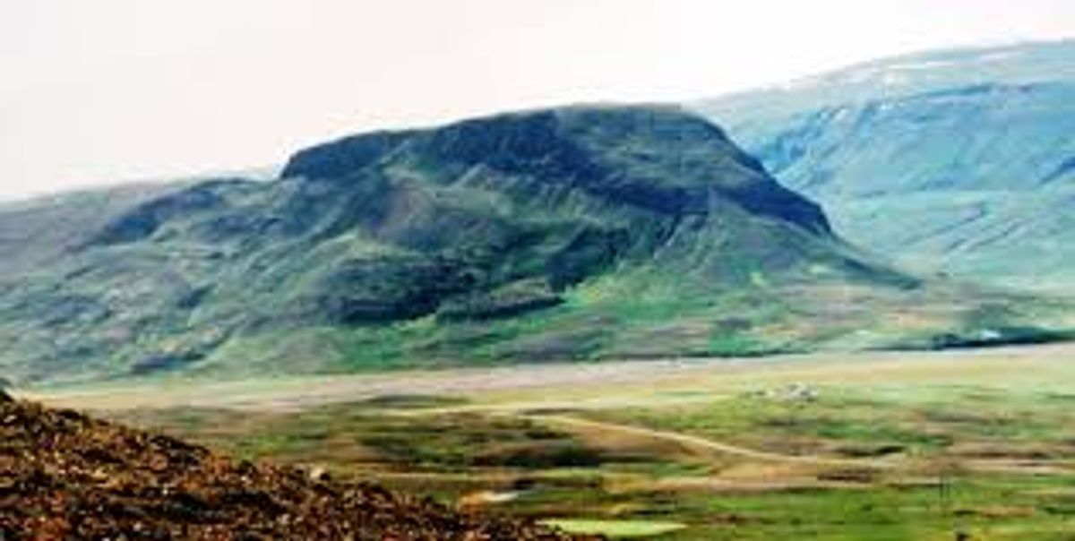 Þingmúli in east-iceland