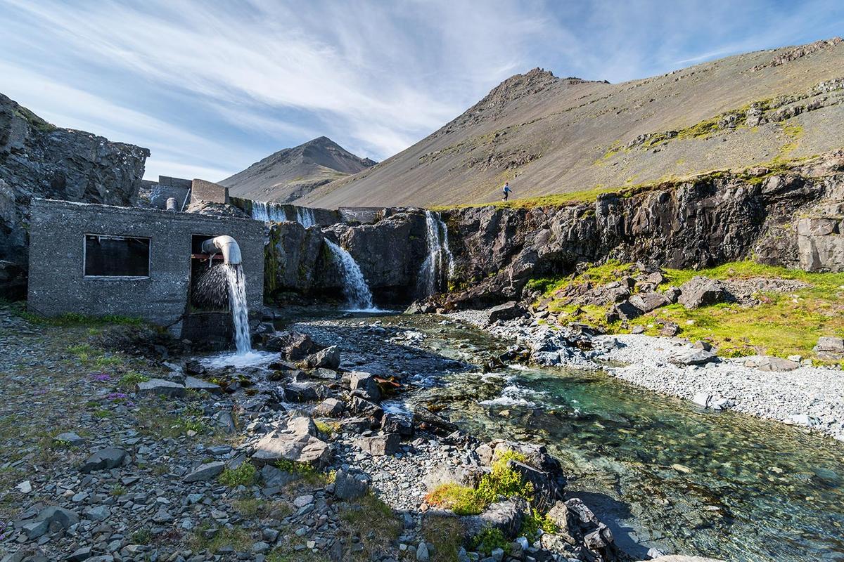 弗雷姆斯蒂瀑布 in east-iceland