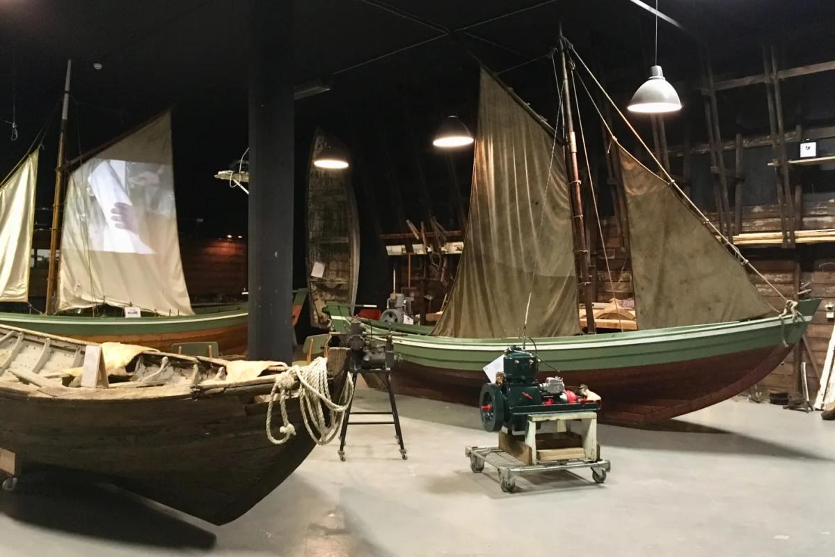 The Boat-and gift of nature exhibition