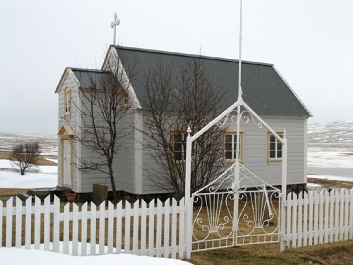 Tjarnarkirkja in north-iceland — photo 1