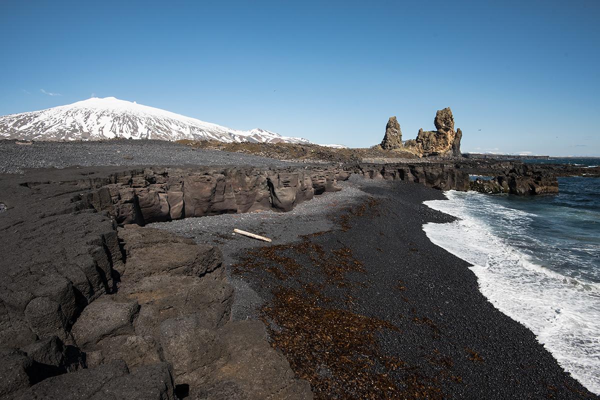 Lóndrangar Basalt Cliffs