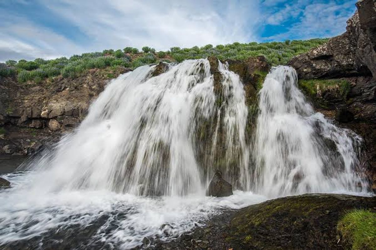 Sjávarfoss in west-iceland — photo 1