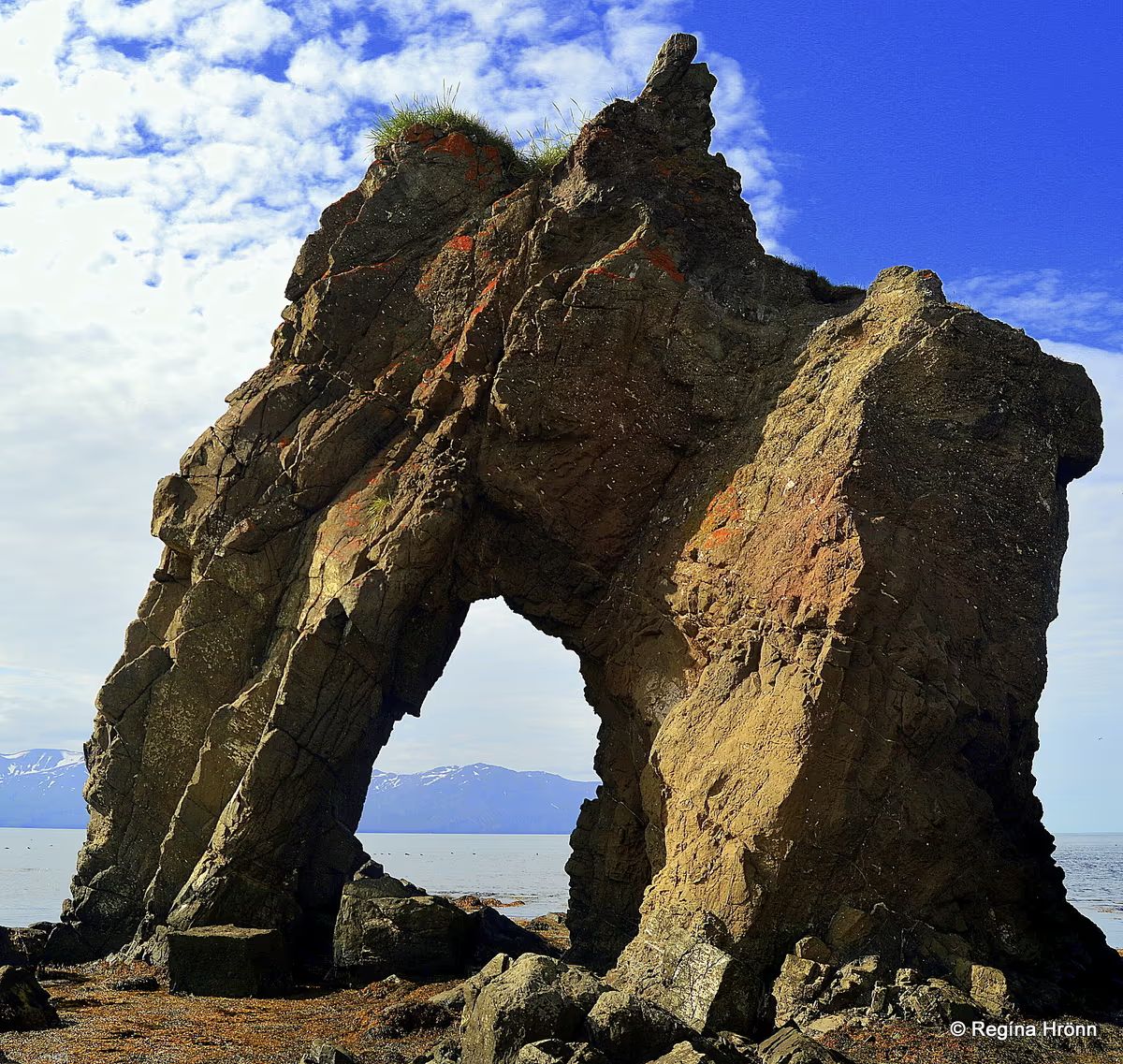 Bakkahöfði in north-iceland