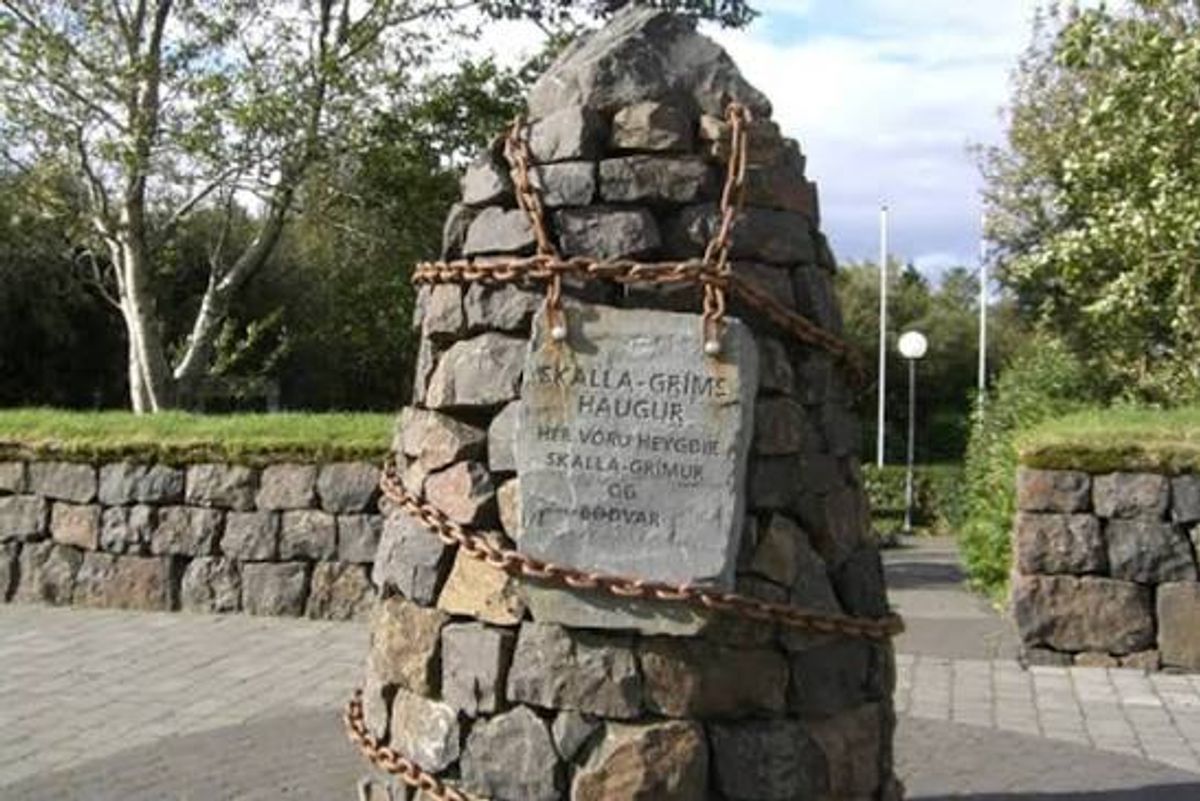 Skallagrímsgarður in west-iceland — photo 4