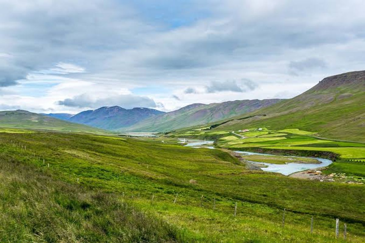 布伦达谷 in north-iceland — photo 1