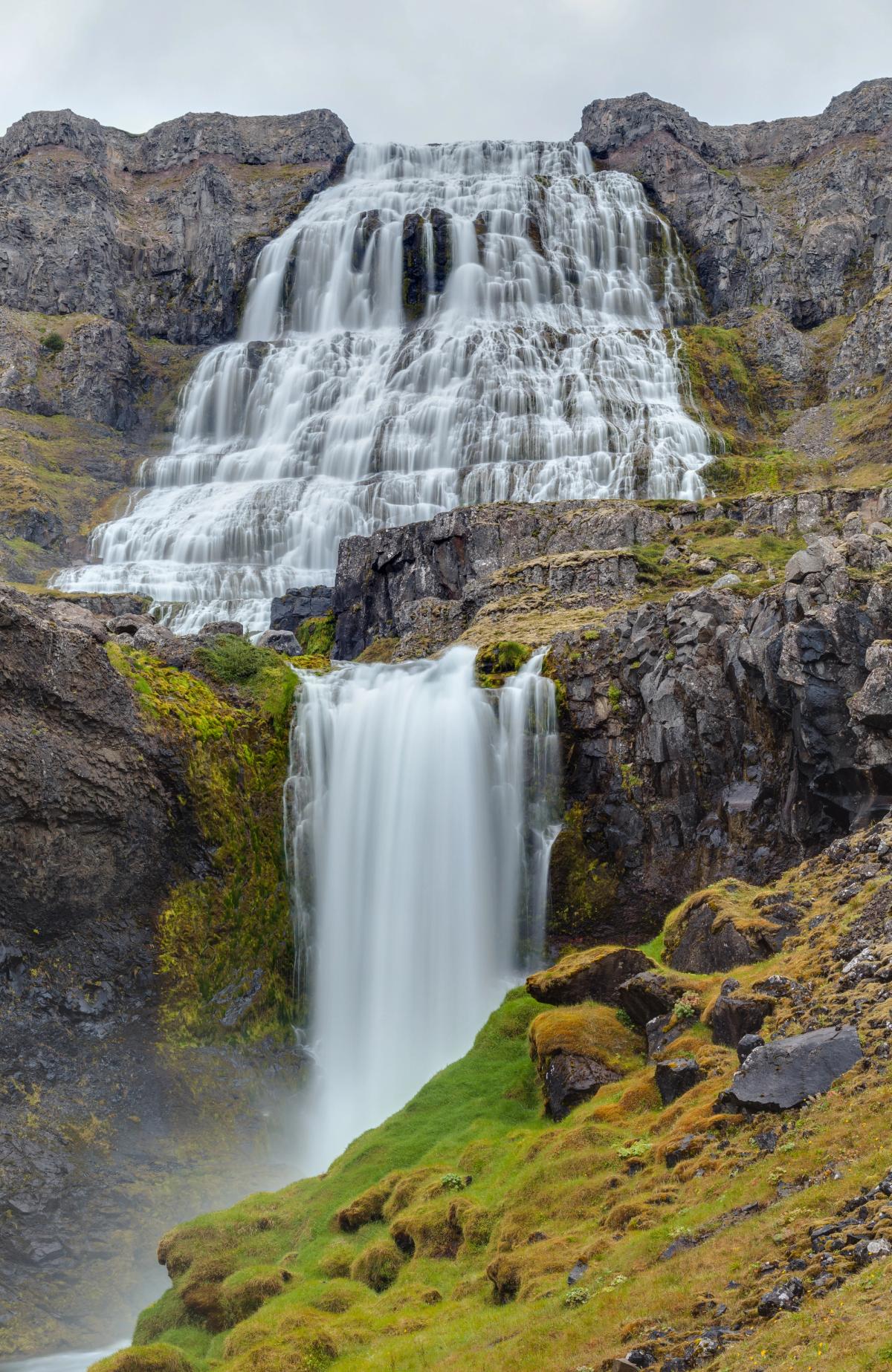 Dynjandi (Fjallfoss) Waterfall