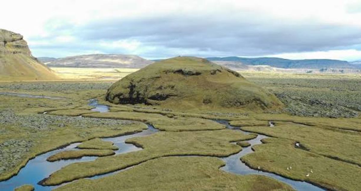 Orrustuhóll in west-iceland — photo 2