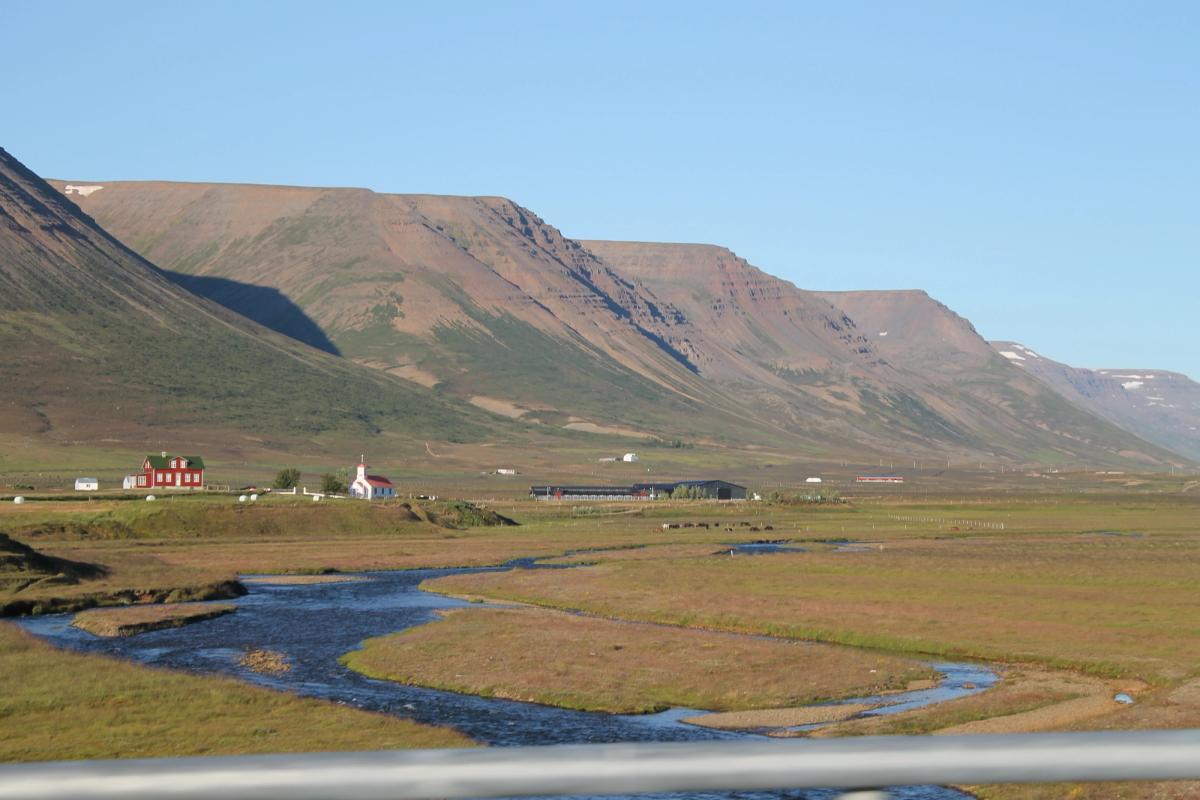 Hofsá in north-iceland