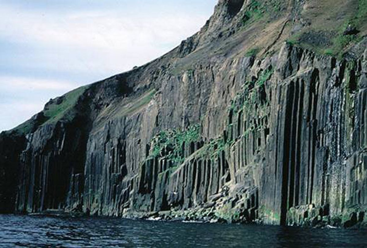 Blábjörg in east-iceland
