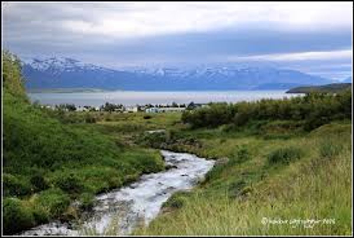 Río Brimnesá in north-iceland