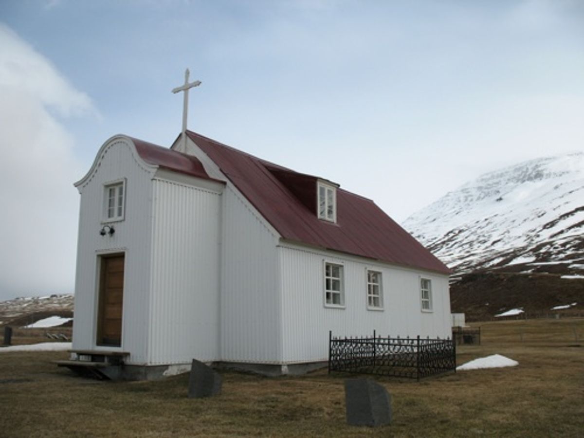 Bægisárkirkja in north-iceland — photo 3