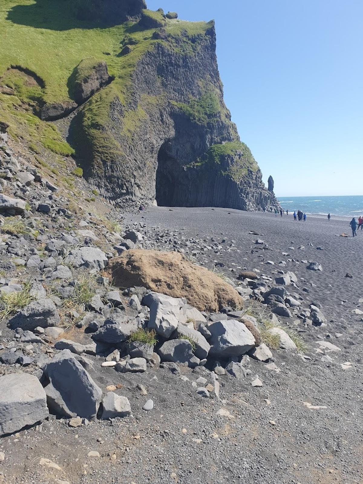 Reynisfjara Black Sand Beach in south-iceland