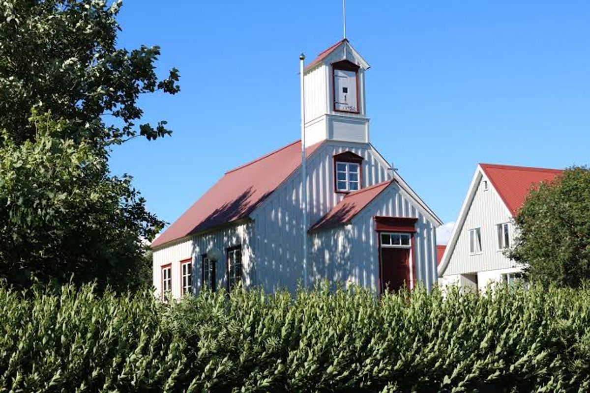 Borgarkirkja in west-iceland — photo 3