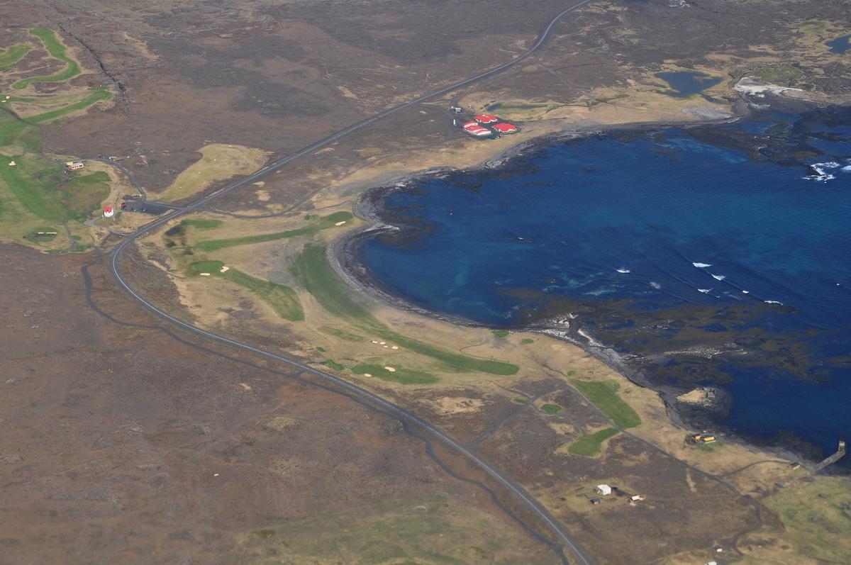 Grindavík Golf Club in reykjanes