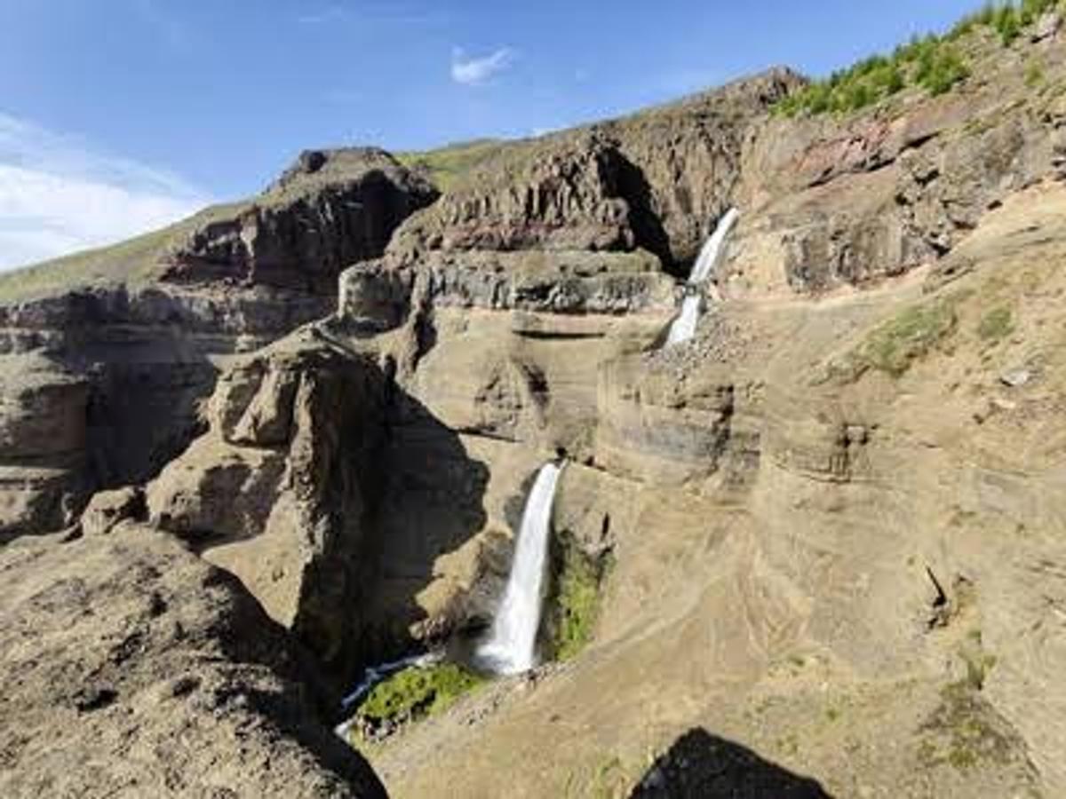 Bólugilsfoss in north-iceland