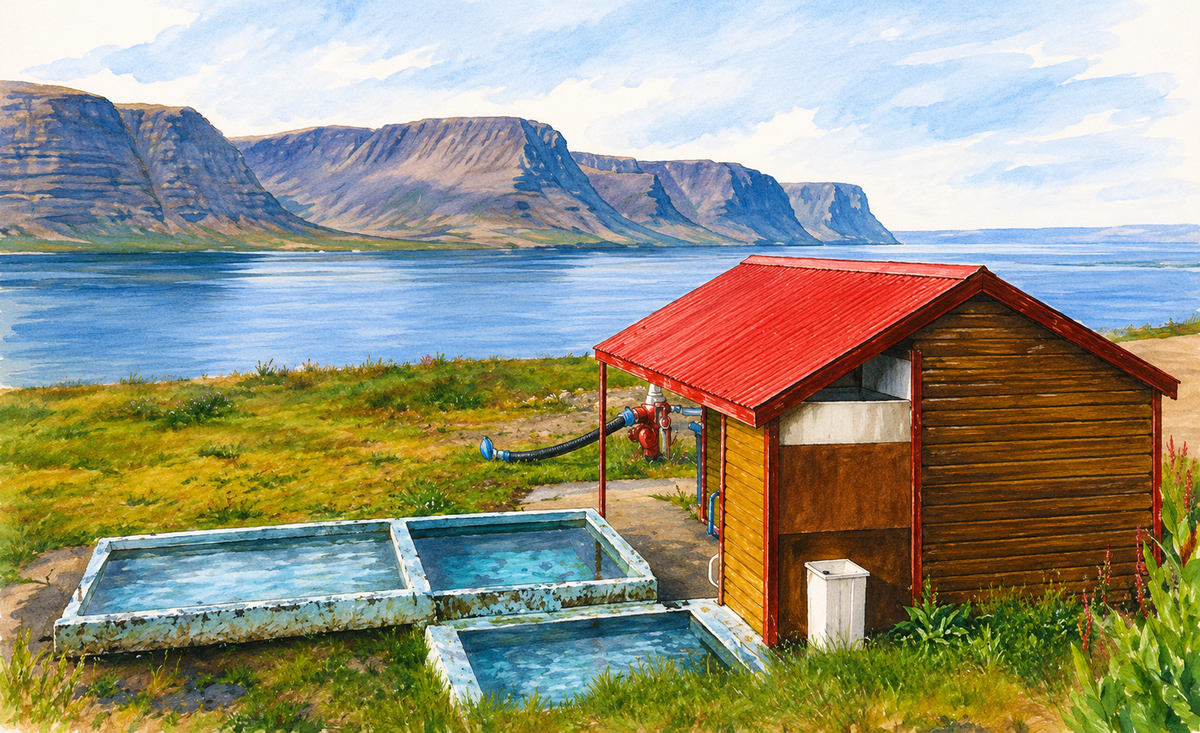 Pollurinn Hot Spring Pool