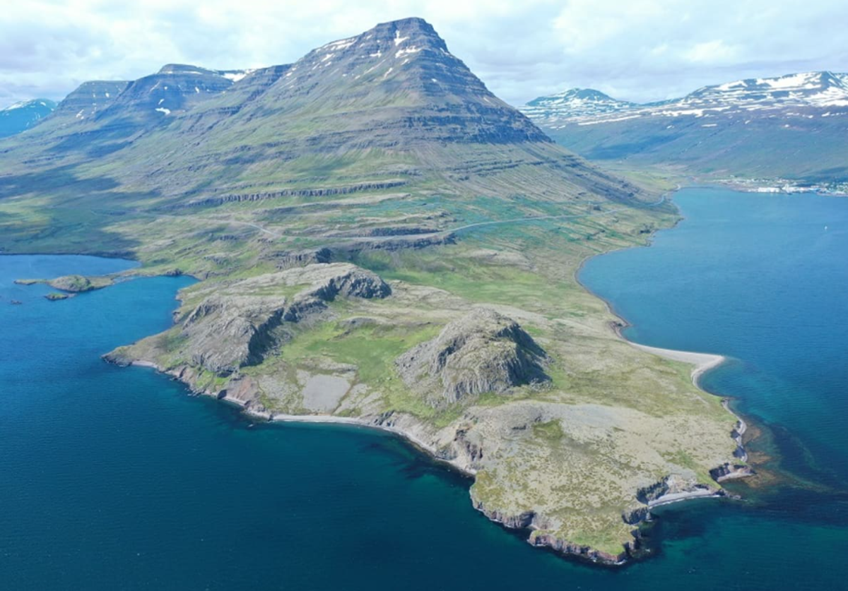 Hólmanes in east-iceland
