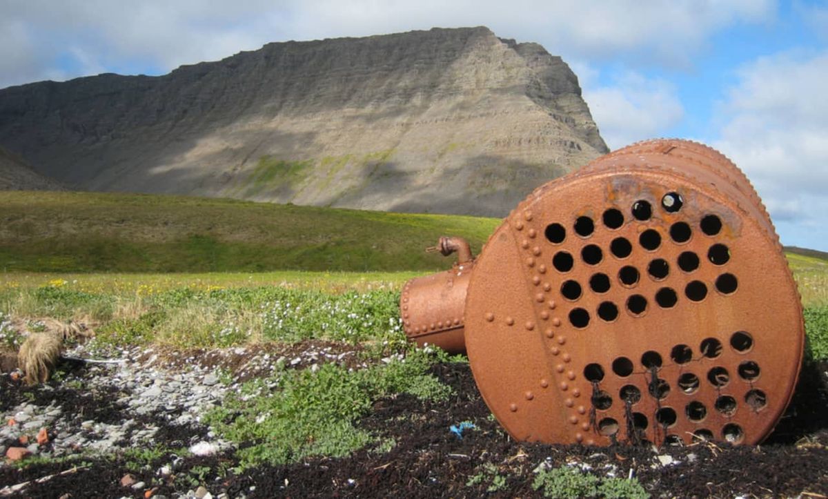 苏德雷里捕鲸站遗址 in westfjords
