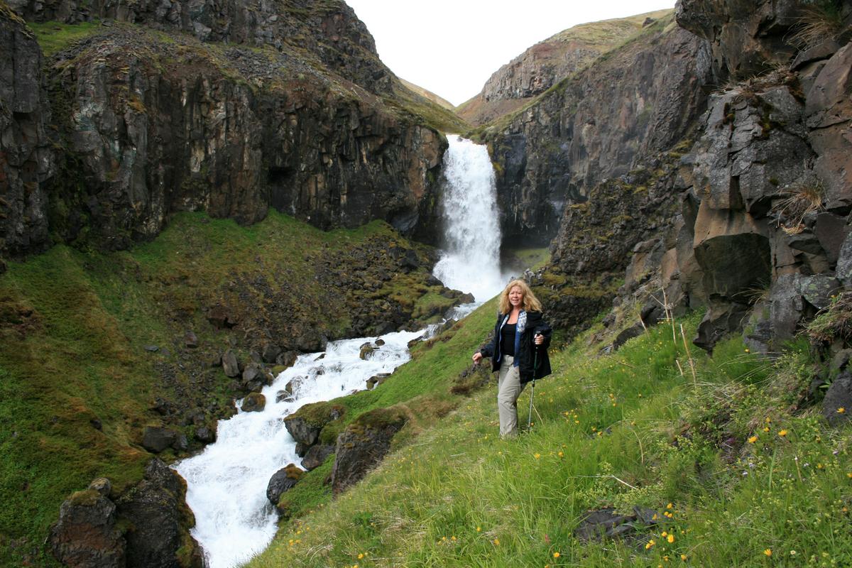Steindyrafoss in north-iceland