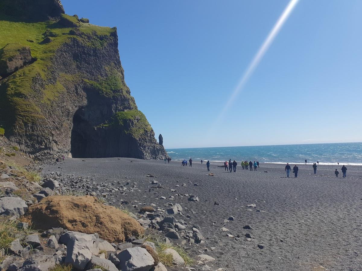 Reynisfjara Black Sand Beach in south-iceland