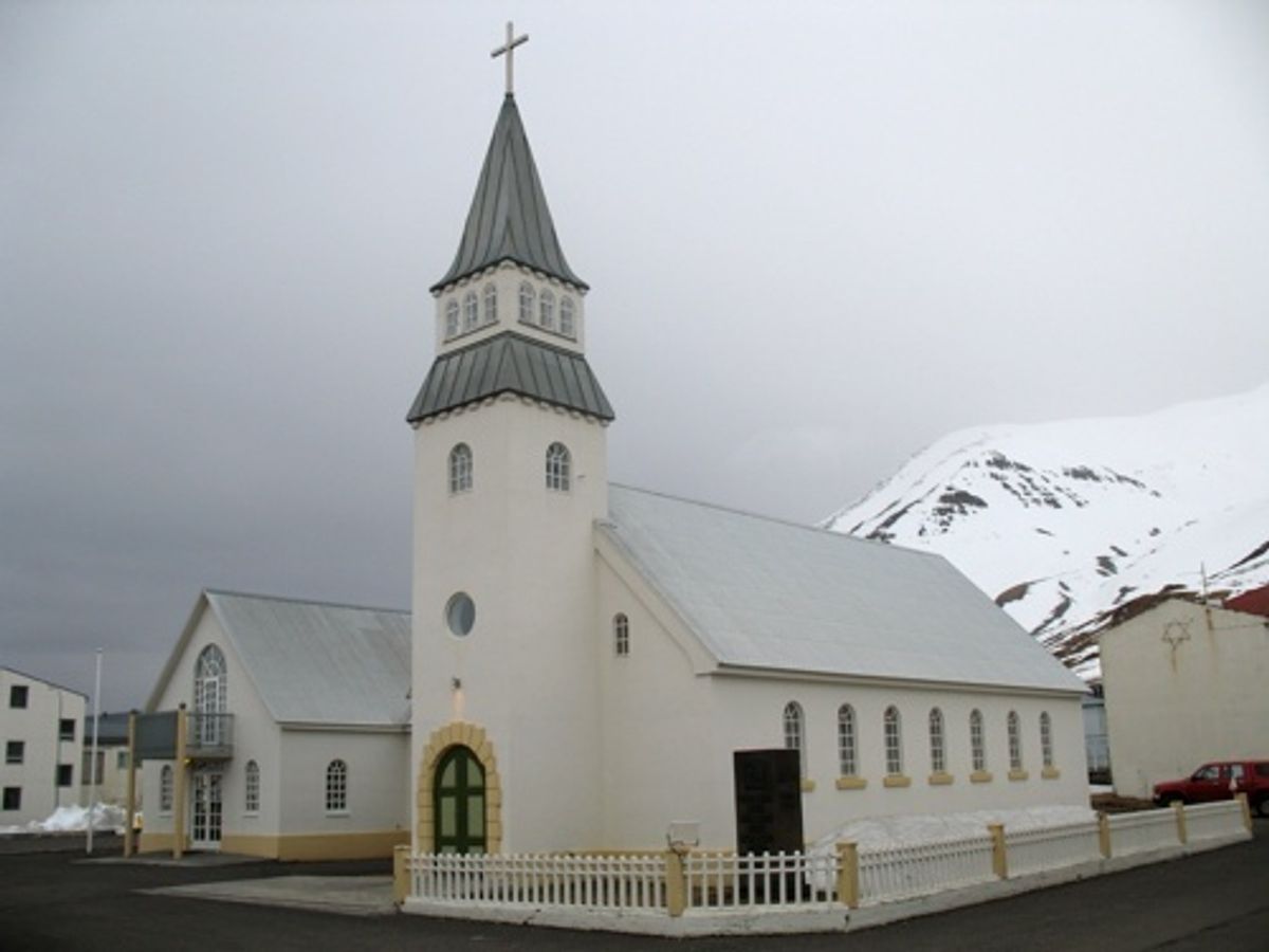 Ólafsfjarðarkirkja in north-iceland — photo 3