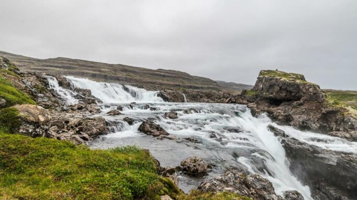 Húsárfoss in westfjords