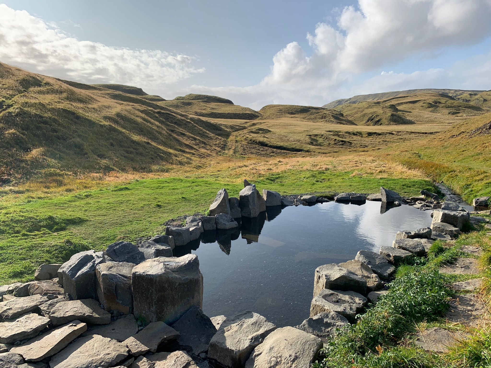 Hrunalaug Hot Spring