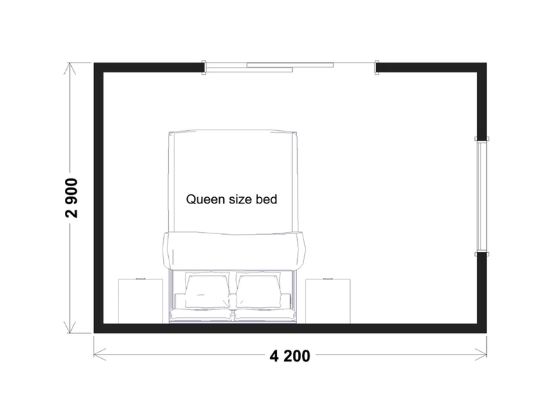 Sleepout - 4.2m x 2.9m