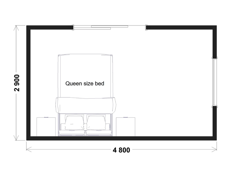 Sleepout - 4.8m x 2.9m