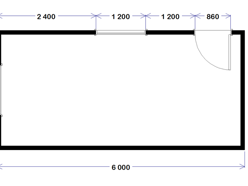 Site Office - 6.0m x 2.9m