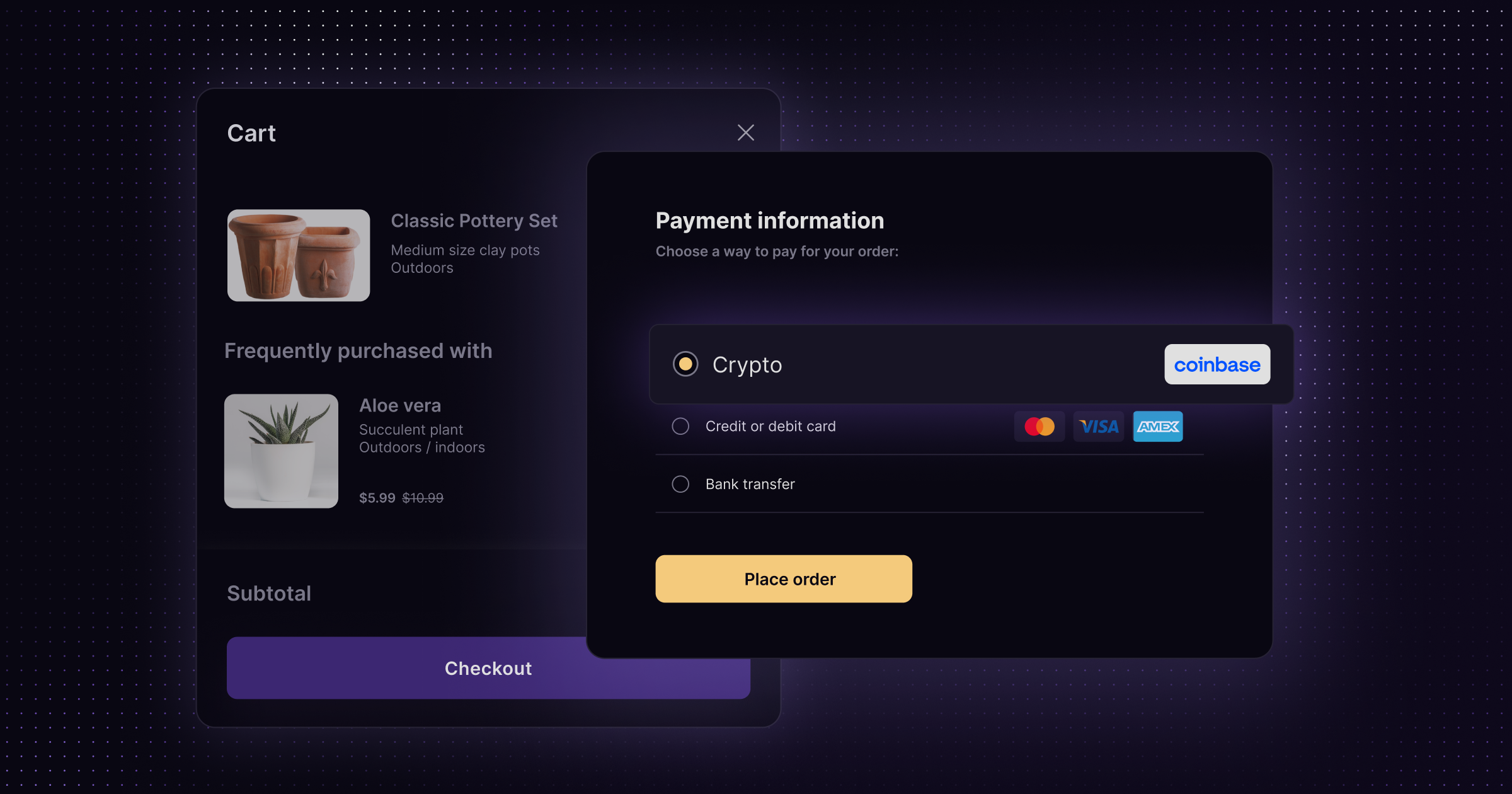 Add crypto payment integrations to your store | Swell blog