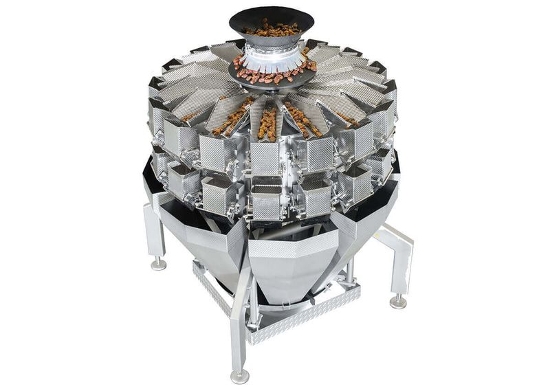 A Hastamat CP Hygienic Design weigher built for wet and cold production areas.