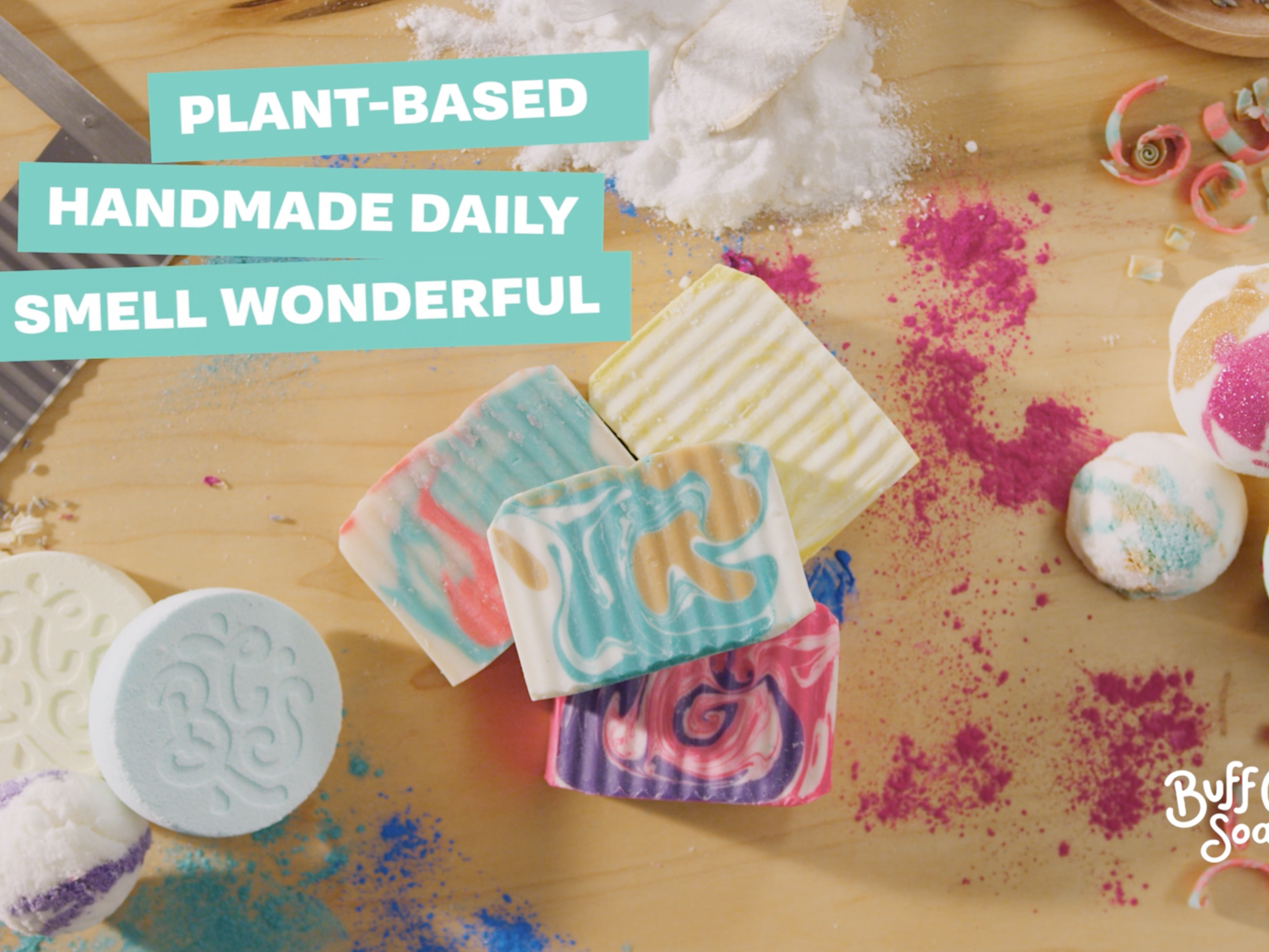 plante-based handmade daily soap