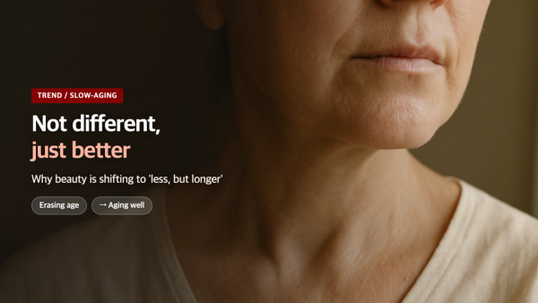 Looking Good, Not Different: Why Beauty Is Shifting Toward Slow Aging