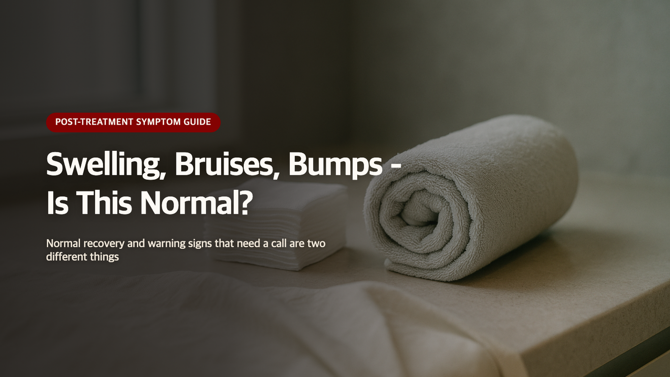 Is Swelling, Bruising, and Lumps After a Booster Treatment Normal?