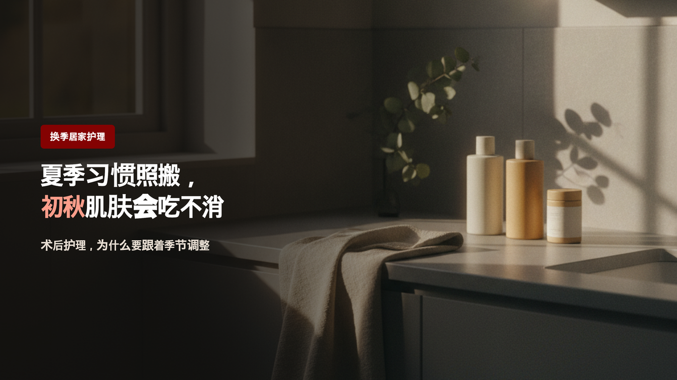 换季期术后护理 - 夏季习惯延续到初秋的影响