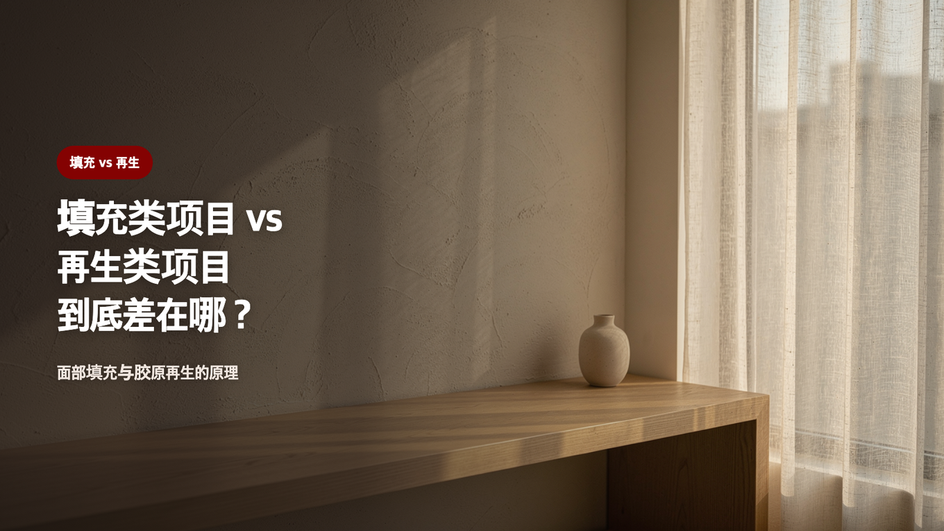 填充剂和胶原刺激剂的区别 / 面部填充与胶原再生的原理