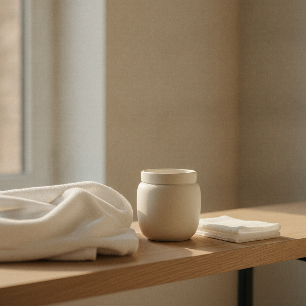 During the months of remodeling, basic moisture and calming support the result