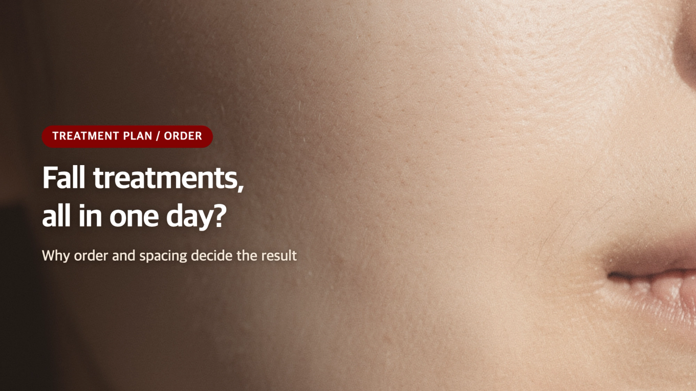 Can you get all your fall treatments at once? Why order and spacing decide the result