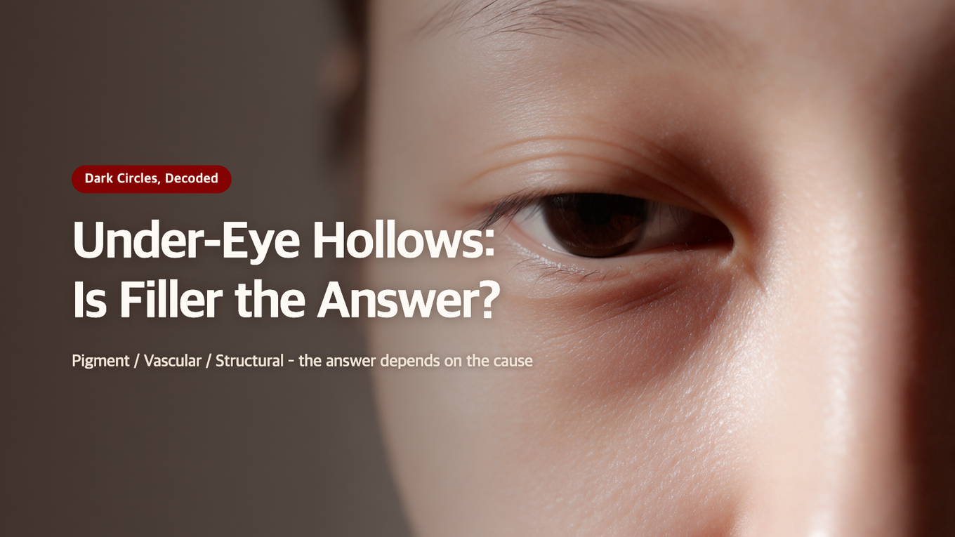Is filler the solution for under-eye hollows? - Pigmentation/Vascular/Structural, Different Answers for Different Causes
