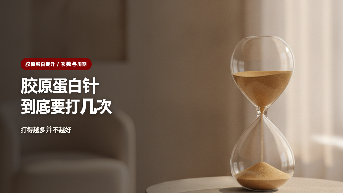 胶原蛋白再生针要打几次,以及为什么次数和周期很关键