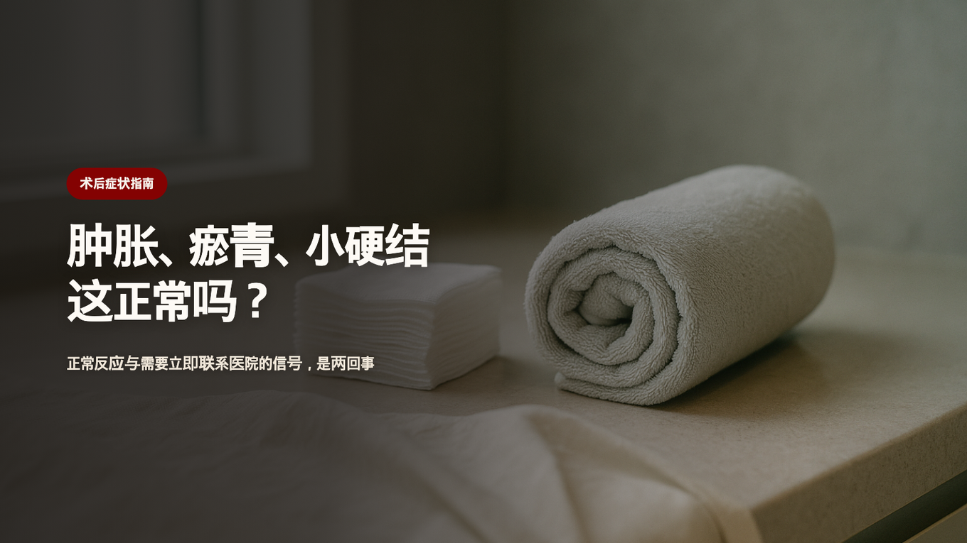 注射后肿胀瘀青硬结,哪些是正常的