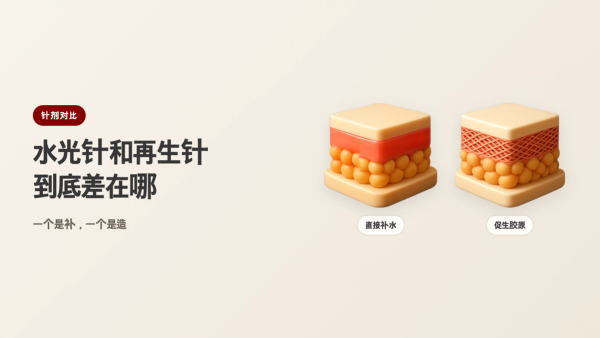 水光针和再生针到底差在哪?容易混淆的两大类针剂一次分清(利肤兰/朱维璐/高瑞怎么分)