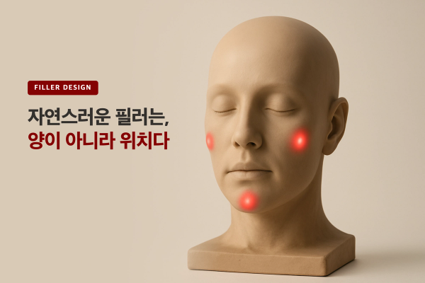 자연스러운 필러의 비밀 - 양이 아니라 부위별 위치와 벡터 설계