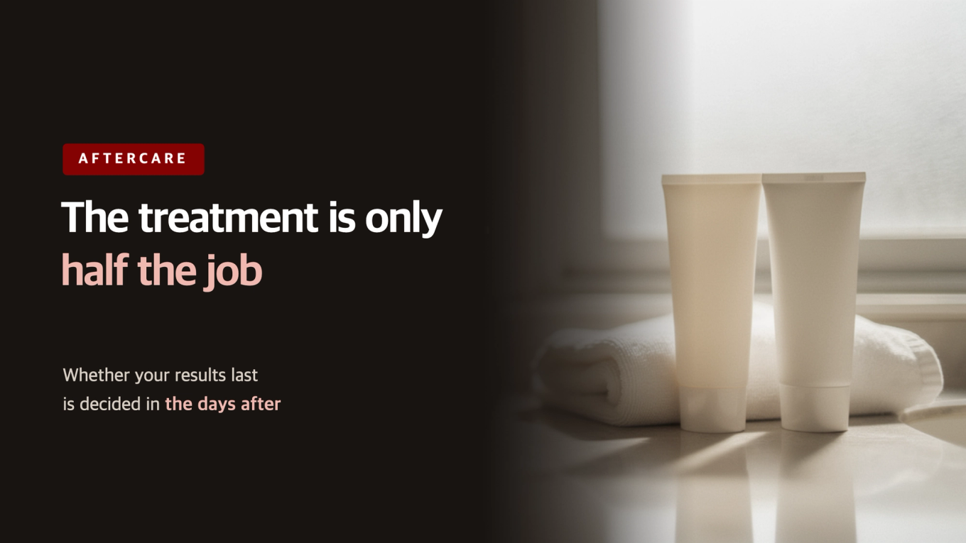 The treatment is only half the job - why aftercare became a routine