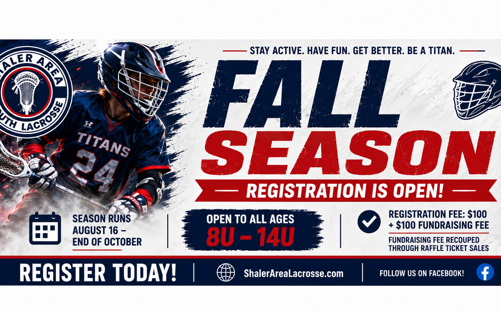 Fall Registration is Open