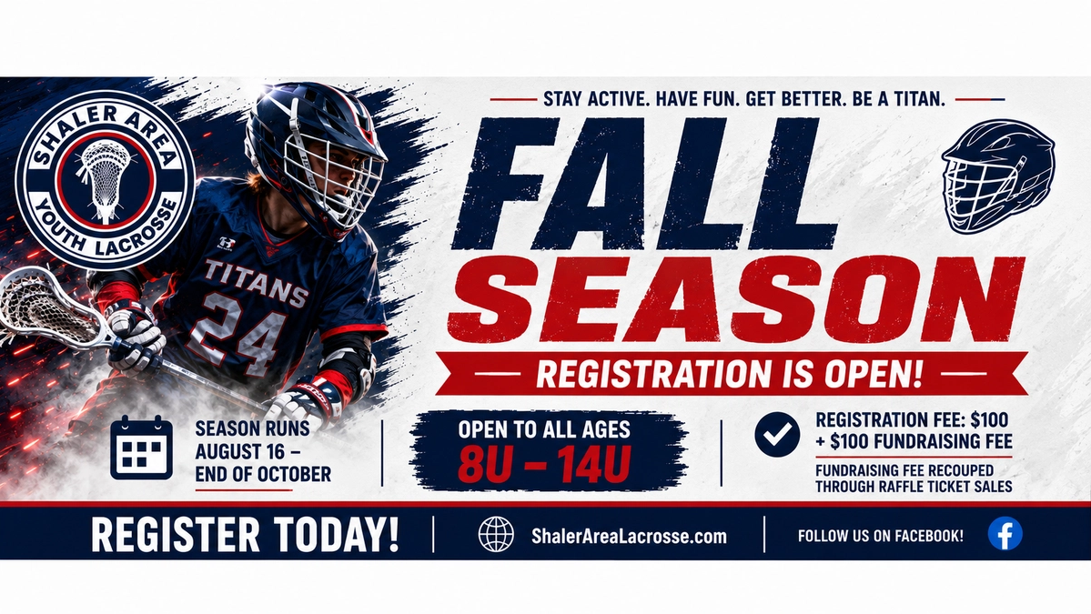 Fall Registration is Open