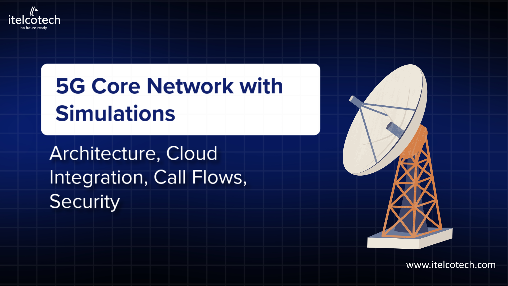 5G Core Network with Simulations: Architecture, Cloud Integration, Call Flows, Security